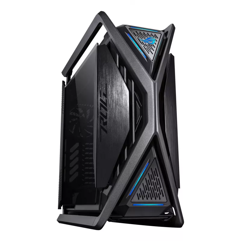 Case PC ASUS ROG Hyperion GR701 BTF Edition Tower — nero, vetro temperato, supporto per E-ATX/ATX/microATX, GPU 46 cm, radiatore superiore 420 mm