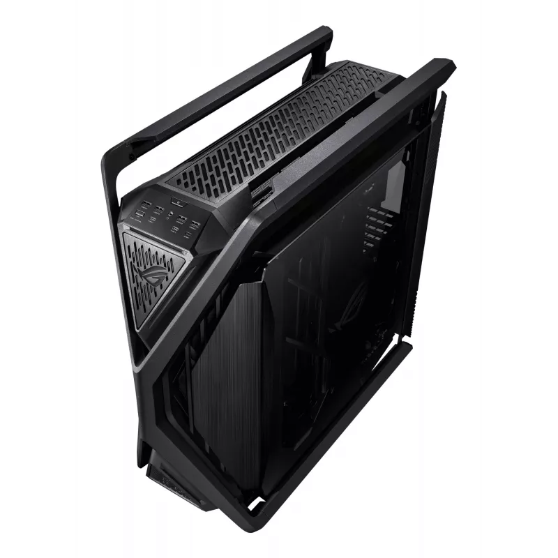Case PC ASUS ROG Hyperion GR701 BTF Edition Tower — nero, vetro temperato, supporto per E-ATX/ATX/microATX, GPU 46 cm, radiatore superiore 420 mm