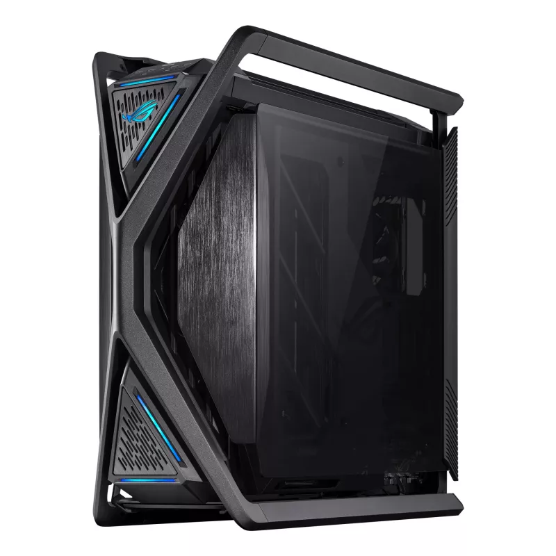 Case PC ASUS ROG Hyperion GR701 BTF Edition Tower — nero, vetro temperato, supporto per E-ATX/ATX/microATX, GPU 46 cm, radiatore superiore 420 mm
