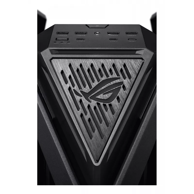 Case PC ASUS ROG Hyperion GR701 BTF Edition Tower — nero, vetro temperato, supporto per E-ATX/ATX/microATX, GPU 46 cm, radiatore superiore 420 mm