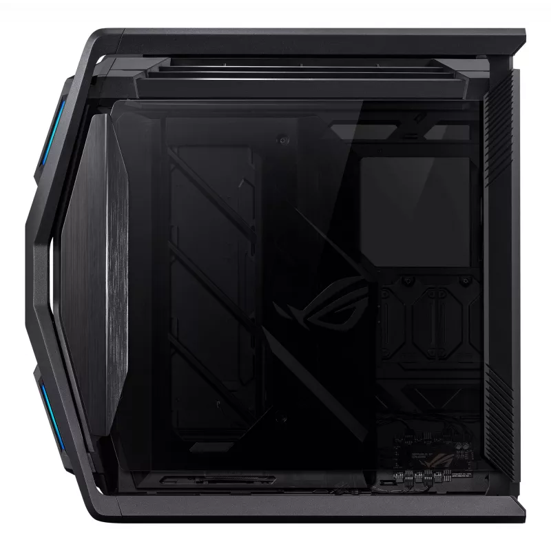 Case PC ASUS ROG Hyperion GR701 BTF Edition Tower — nero, vetro temperato, supporto per E-ATX/ATX/microATX, GPU 46 cm, radiatore superiore 420 mm