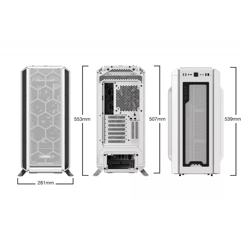 Case PC be quiet! Silent Base 802 Window White Midi Tower