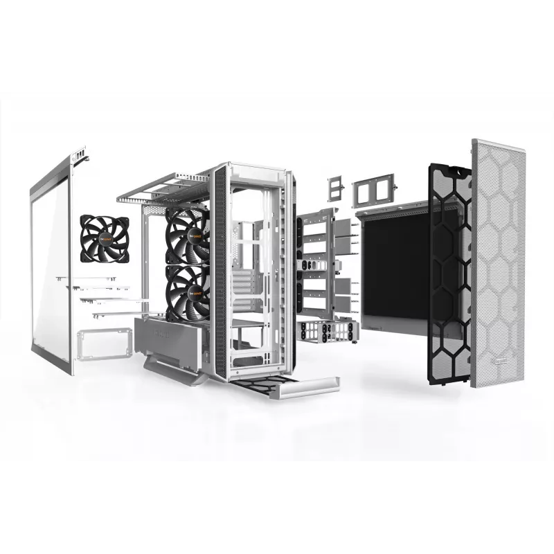 Case PC be quiet! Silent Base 802 Window White Midi Tower