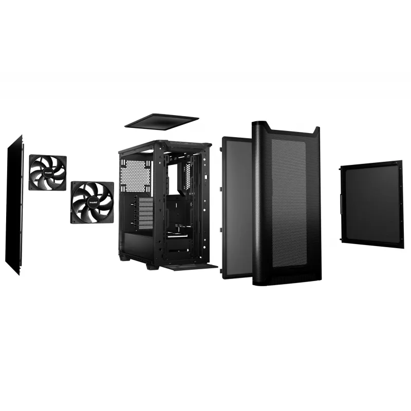 Case PC be quiet! PURE BASE 501 Airflow Midi Tower nero