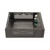 Case PC CHIEFTEC IX-01B-OP Small Form Factor SFF Mini-ITX, 1×alloggiamento 3,5 pollici, acciaio, nero