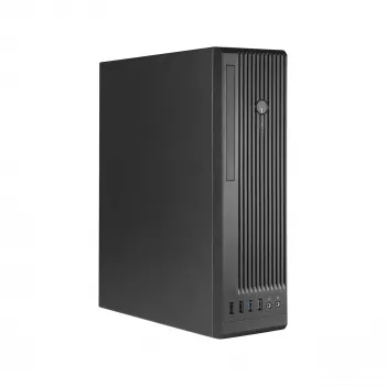 Case per computer CHIEFTEC BE-10B-300 Small Form Factor nero, microATX, alimentatore 300W, GPU 22 cm