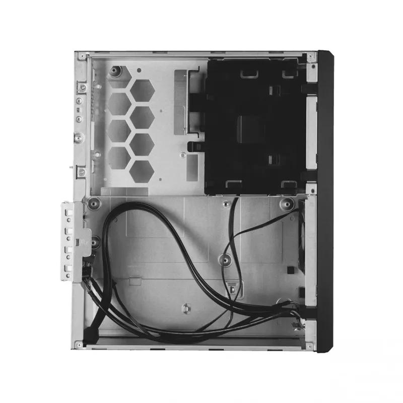 Chieftec UNI Series BE-10B-300 case per PC Small Form Factor, microATX/Mini-ITX, con alimentatore TFX da 300 W incluso, 2x USB 3.2 Gen 1, 2x USB 2.0, nero