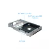 Chieftec UNI Series BE-10B-300 case per PC Small Form Factor, microATX/Mini-ITX, con alimentatore TFX da 300 W incluso, 2x USB 3.2 Gen 1, 2x USB 2.0, nero