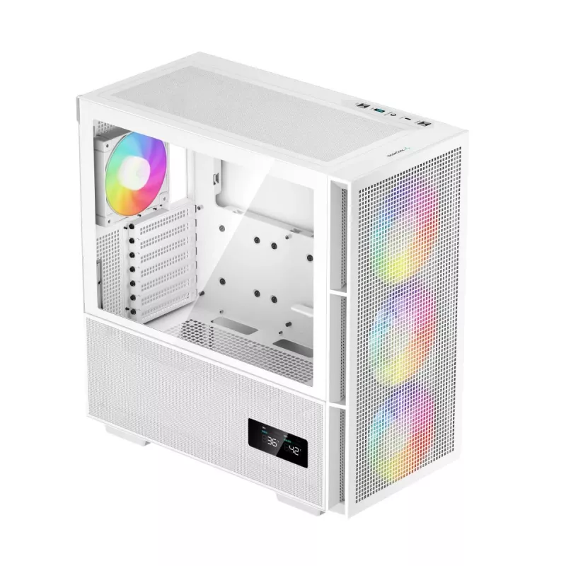 DEEPCOOL CH560 DIGITAL WH Midi Tower case - bianco