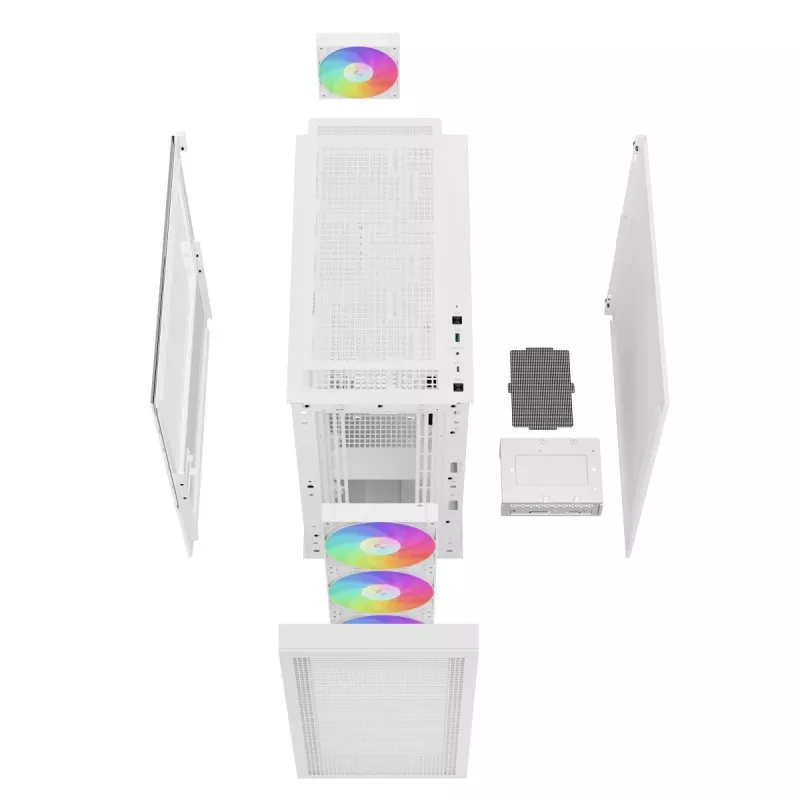 DEEPCOOL CH560 DIGITAL WH Midi Tower case - bianco
