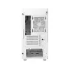 DeepCool CH360 case per PC Micro-ATX, vetro temperato, senza alimentatore, bianco