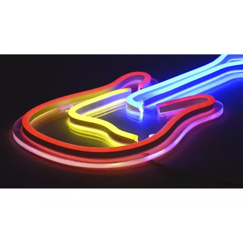 Insegna al neon LED Activejet AJE-NEON GUITAR