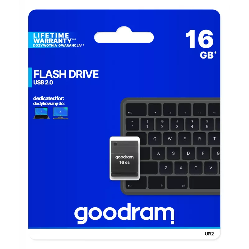 Goodram UPI2 chiavetta USB 16 GB USB Type-A 2.0 nero