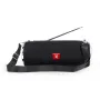 GEMBIRD diffusore BT portatile con radio FM e antenna - nero