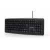 GEMBIRD KB-U-103 Standard - Tastiera - con filo USB - nera - Qwerty US/Int'l