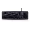 GEMBIRD KB-U-103 Standard - Tastiera - con filo USB - nera - Qwerty US/Int'l