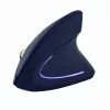 GEMBIRD mouse ottico MUS-ERGO-01 - ergonomico, 6 tasti, rotella, USB, nero