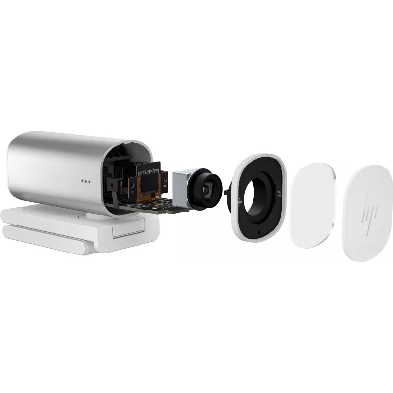 HP 960 Webcam streaming 4K, 8 MP, 3840 x 2160 pixel, 4K Ultra HD, 30 fps, 5x, Home