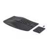 HP 960 Tastiera ergonomica wireless, formato completo (100%), wireless, RF wireless + Bluetooth, a membrana, QWERTZ, nera