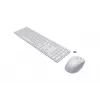 HP 650 Combo tastiera e mouse wireless, wireless, RF wireless, a membrana, QWERTY, bianco, mouse incluso