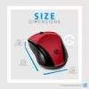 HP Mouse wireless 220 (Sunset Red)