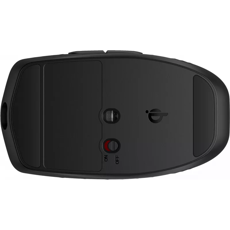 HP 690 Mouse wireless ricaricabile, ambidestro, Bluetooth, 4000 DPI, nero