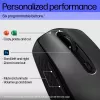 HP 690 Mouse wireless ricaricabile, ambidestro, Bluetooth, 4000 DPI, nero