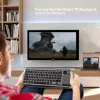 Techly ICTB9801TB Tastiera universale RF wireless + Bluetooth QWERTY US English nero