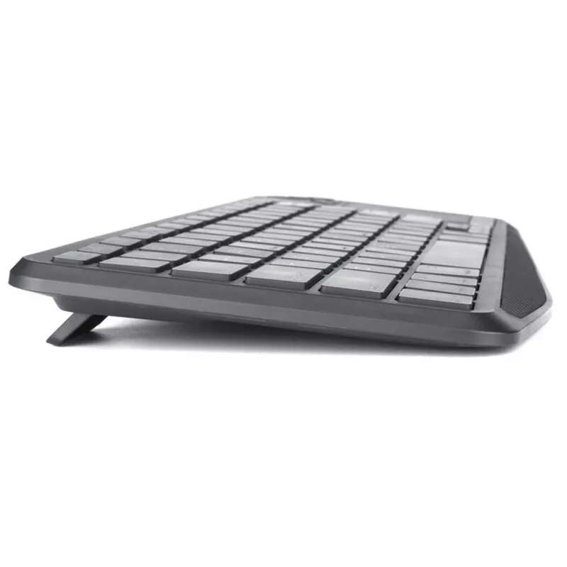 Techly ICTB9801TB Tastiera universale RF wireless + Bluetooth QWERTY US English nero