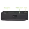 Techly ICTB9801TB Tastiera universale RF wireless + Bluetooth QWERTY US English nero