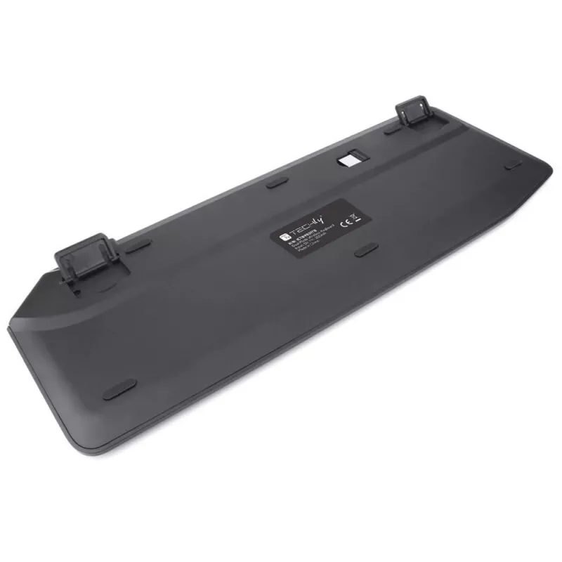 Techly ICTB9801TB Tastiera universale RF wireless + Bluetooth QWERTY US English nero