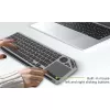 Techly ICTB9801TB Tastiera universale RF wireless + Bluetooth QWERTY US English nero