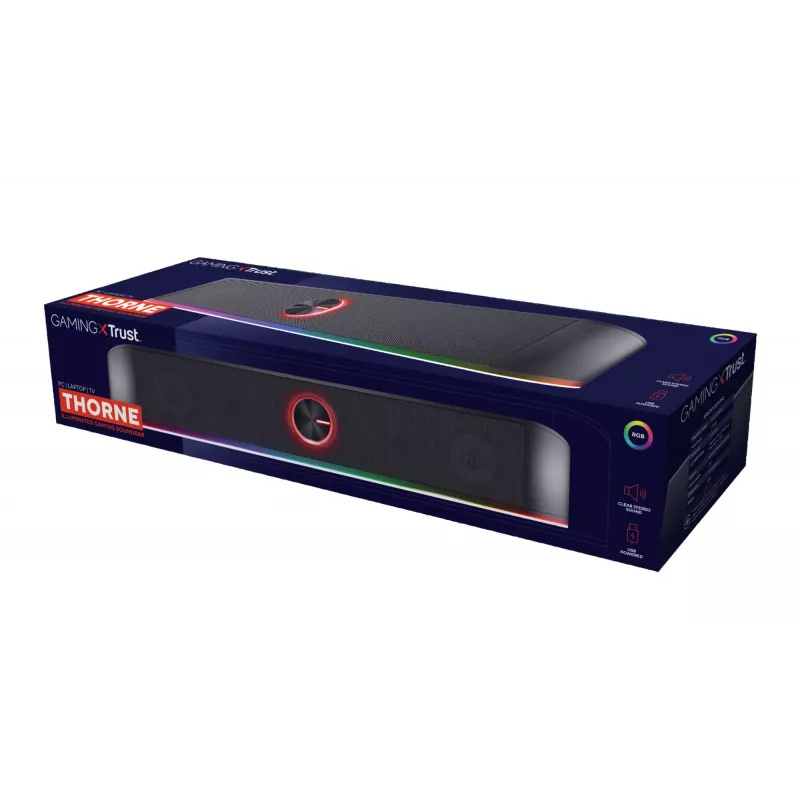 Trust GXT 619 Thorne nero 2.0 canali 6 W