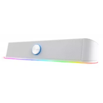 Trust Soundbar con illuminazione RGB GXT 619W Thorne, 2.0 canali, 6 W, 12 W, 6 W, 10000 Ω, 4 Ω