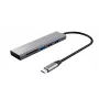 Trust Halyx USB 3.2 Gen 1 (3.1 Gen 1) Type-C 104 Mbit/s alluminio