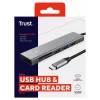 Trust Halyx USB 3.2 Gen 1 (3.1 Gen 1) Type-C 104 Mbit/s alluminio