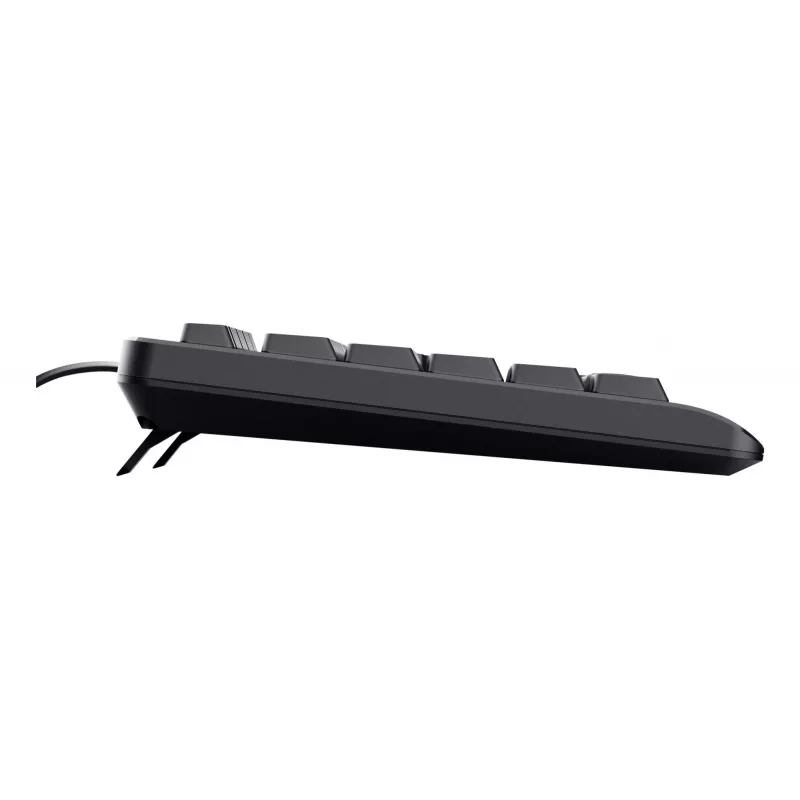Trust 24639 Tastiera ufficio USB US-inglese nero