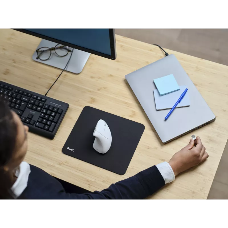 Trust Verto Mouse ufficio per destrorsi RF wireless ottico 1600 DPI