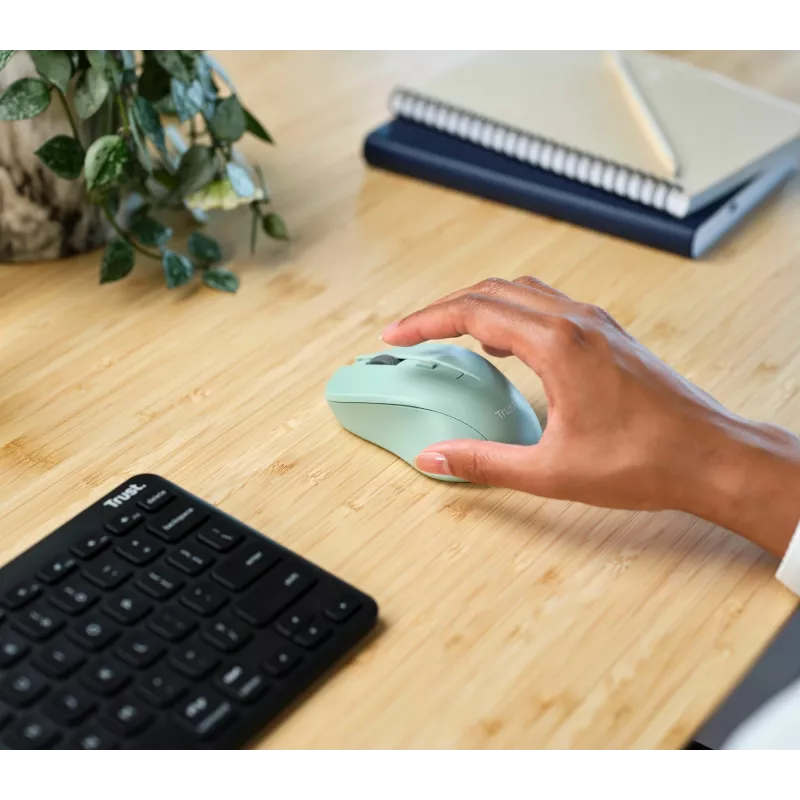 Trust Mydo Mouse ufficio ambidestro RF wireless ottico 1800 DPI