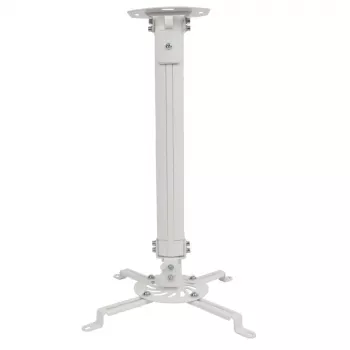Techly staffa a soffitto per proiettore prolunga 380-580 mm argento ICA-PM 18S