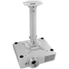 Techly staffa a soffitto per proiettore prolunga 380-580 mm argento ICA-PM 18S