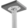 Techly staffa a soffitto per proiettore prolunga 380-580 mm argento ICA-PM 18S