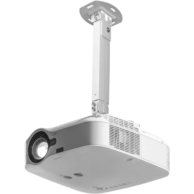 Techly staffa a soffitto per proiettore prolunga 380-580 mm argento ICA-PM 18S