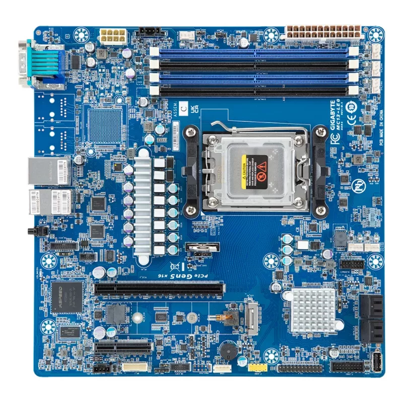 Scheda madre GIGABYTE MC13-LE0 AMD B650 socket AM5 micro ATX, 4× DDR5, M.2, SATA III, RAID 0/1/10