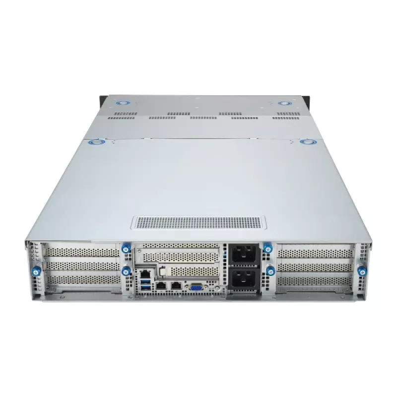 ASUS 90SF0251-M004X0 barebone server Intel C741 rack (2U) nero, acciaio
