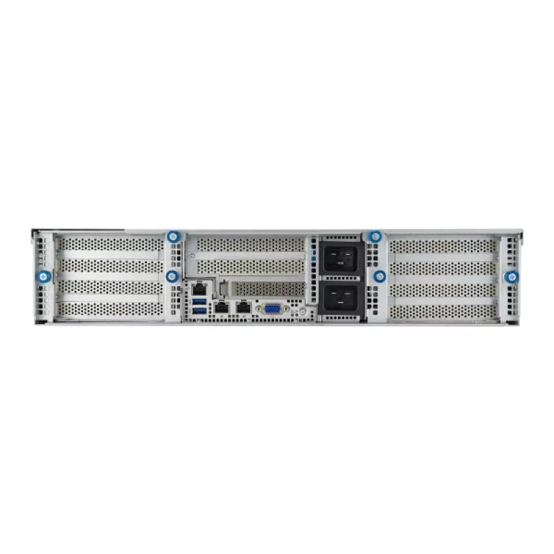 ASUS 90SF0251-M004X0 barebone server Intel C741 rack (2U) nero, acciaio