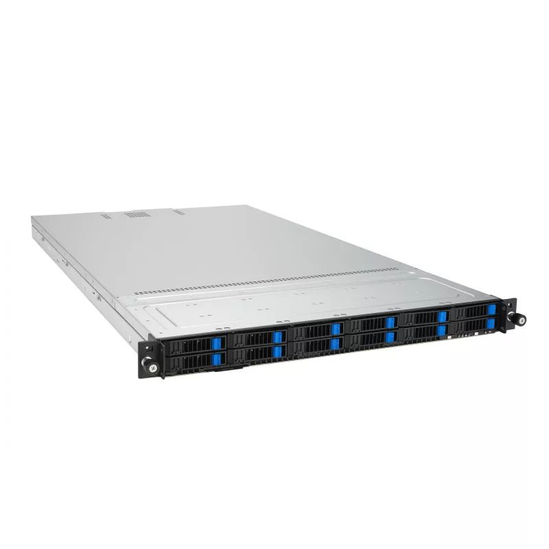 ASUS RS700A-E12-RS12U socket SP5 rack (1U) nero, acciaio