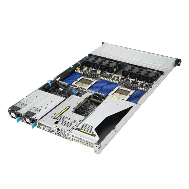 ASUS RS700A-E12-RS12U socket SP5 rack (1U) nero, acciaio