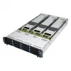 Server rack ASUS RS720A-E12-RS24U 2U socket SP5, supporto 2x CPU, 24 vani da 2,5 pollici, 24 slot DIMM DDR5, alimentatore 2600W, 10GbE