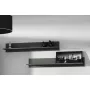 Set mensole a parete Cama Meble SOHO, 2 mensole, 1250×200×200 mm, truciolare, grigio opaco